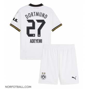 Billige Fotballdrakt Borussia Dortmund Karim Adeyemi #27 Replika Tredjedraktsett Barn 2024-25 Kortermet (med bukser)